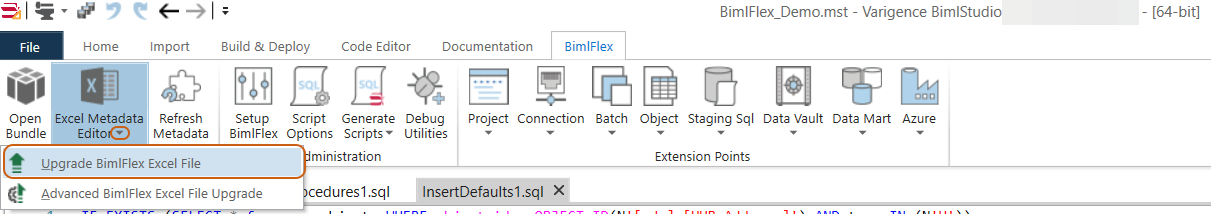 Upgrade BimlFlex.xlsx Upgrade BimlFlex Excel File