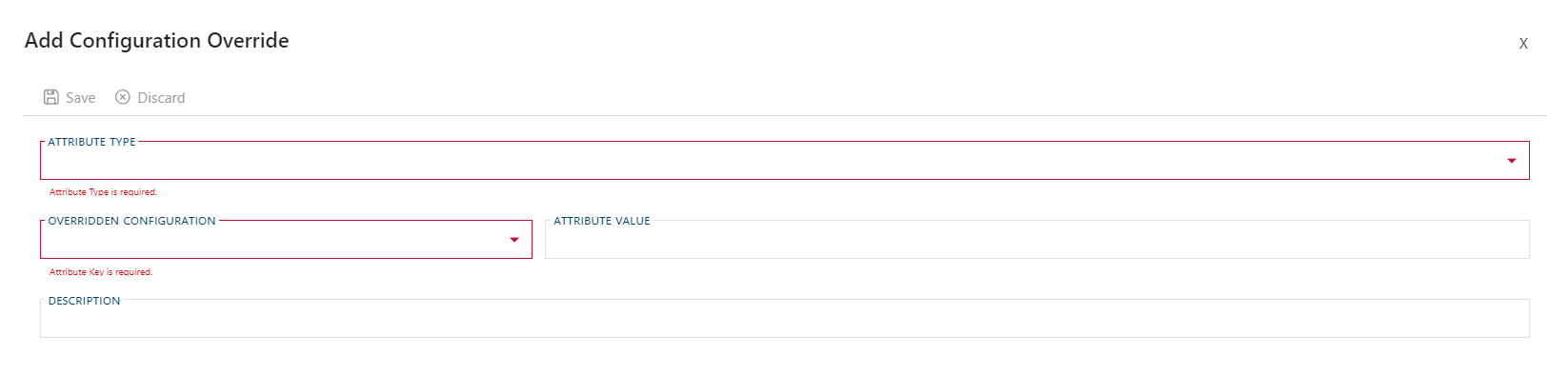 Initial Add Attributes Dialog Initial Add Attributes Dialog