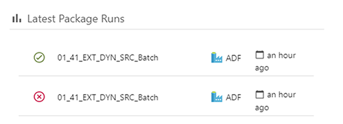 ADF Latest Package Runs ADF Latest Package Runs