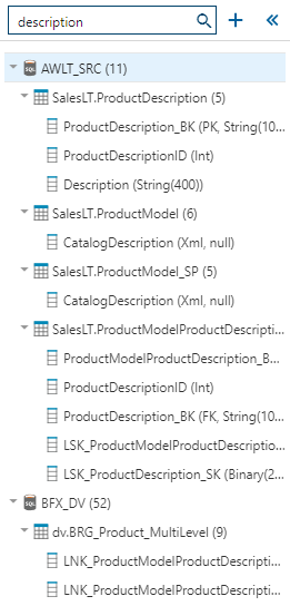 BimlFlex Objects - Search Field BimlFlex Objects - Search Field
