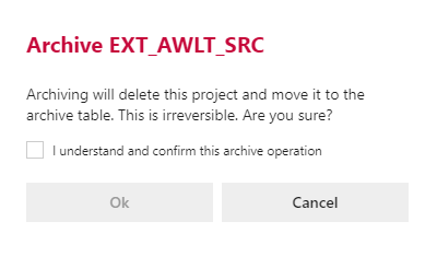 Archive Selected Project Dialog Archive Selected Project Dialog - mtb-20-image