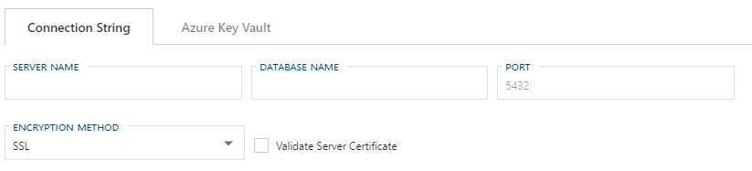 Validate Server Certificate Checkbox Validate Server Certificate