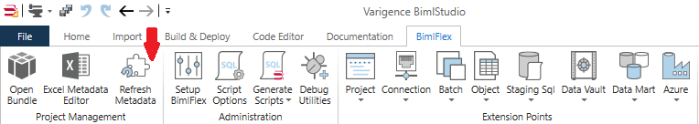 BimlStudio - Refresh Metadata BimlStudio - Refresh Metadata