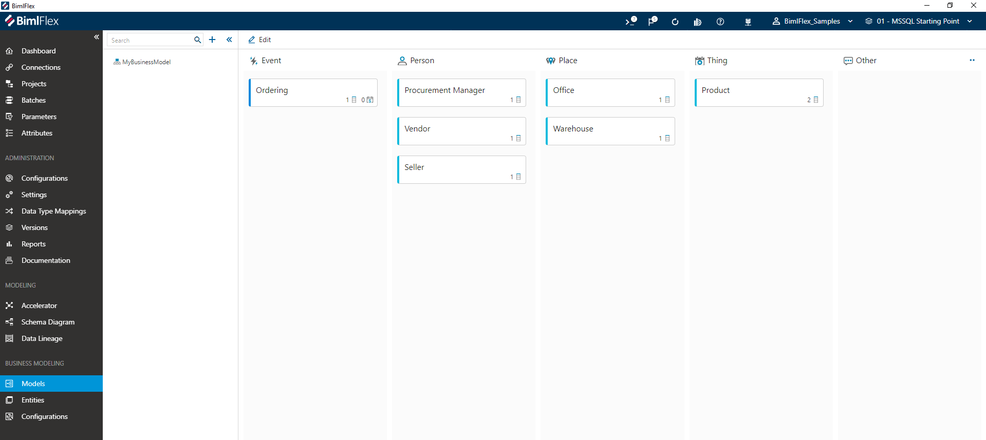Attributes on the Business Model Canvas Attributes on the Business Model Canvas