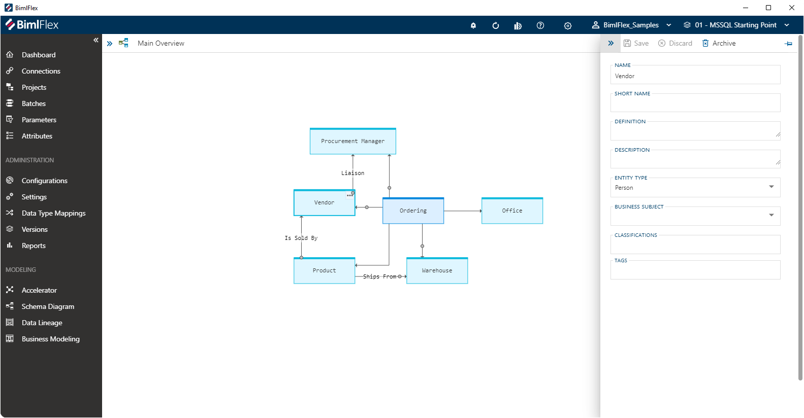 Editing Business Entities from the Business Model Diagram Editing Business Entities from the Business Model Diagram